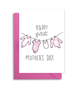 First Mother's Day Card