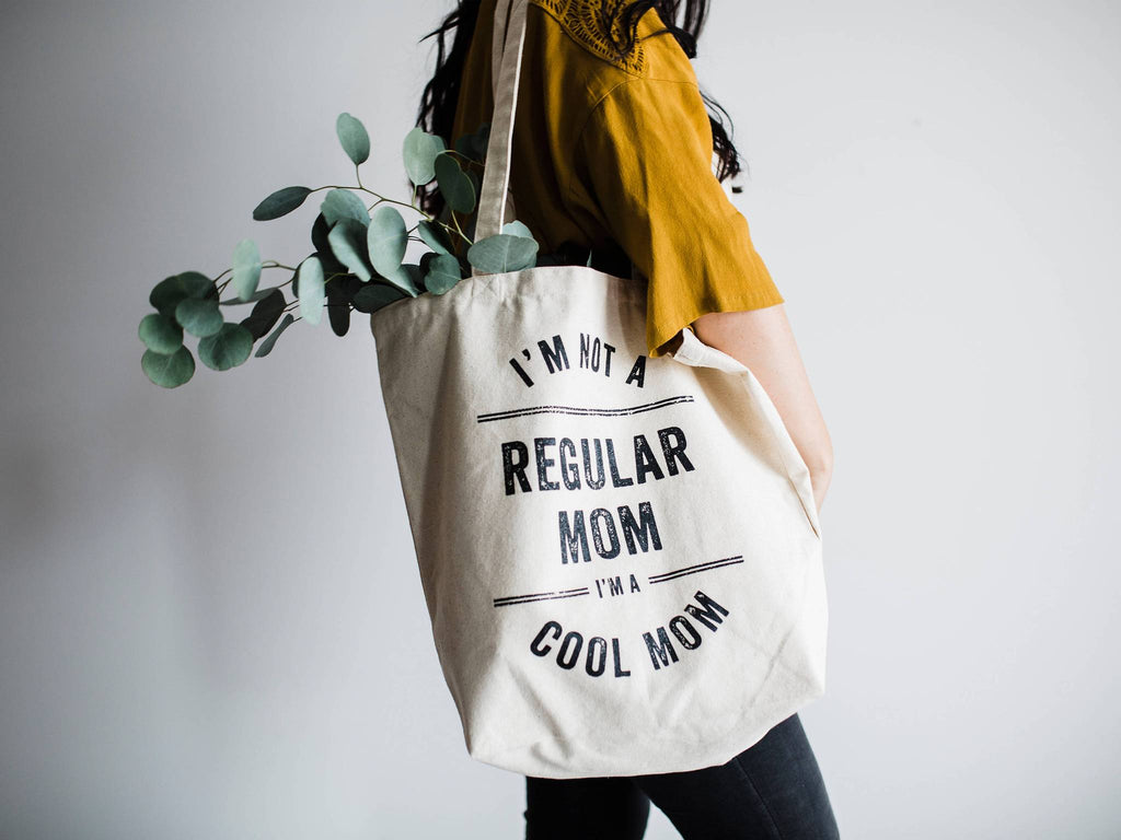 The Oyster's Pearl - I'm Not A Regular Mom, I'm A Cool Mom Tote Bag