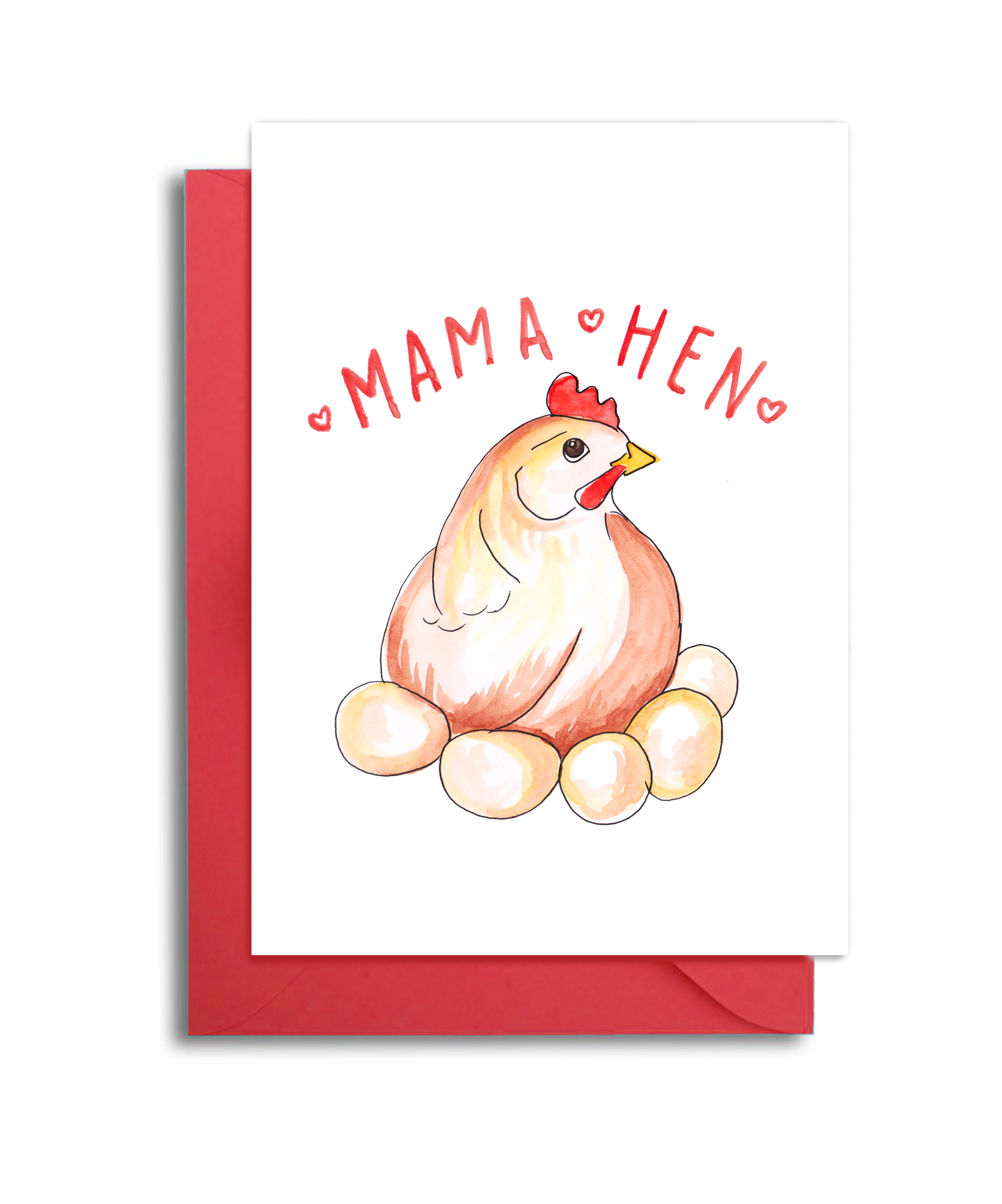 Mama Hen Card