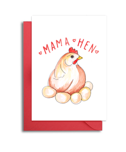 Mama Hen Card