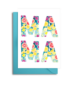 Mother's Day Card Citrus Mama