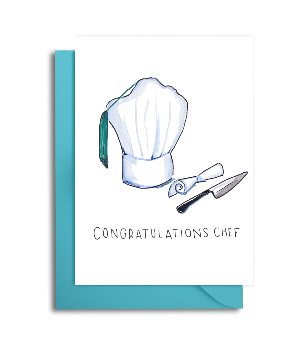 Culinary School Graduation Card