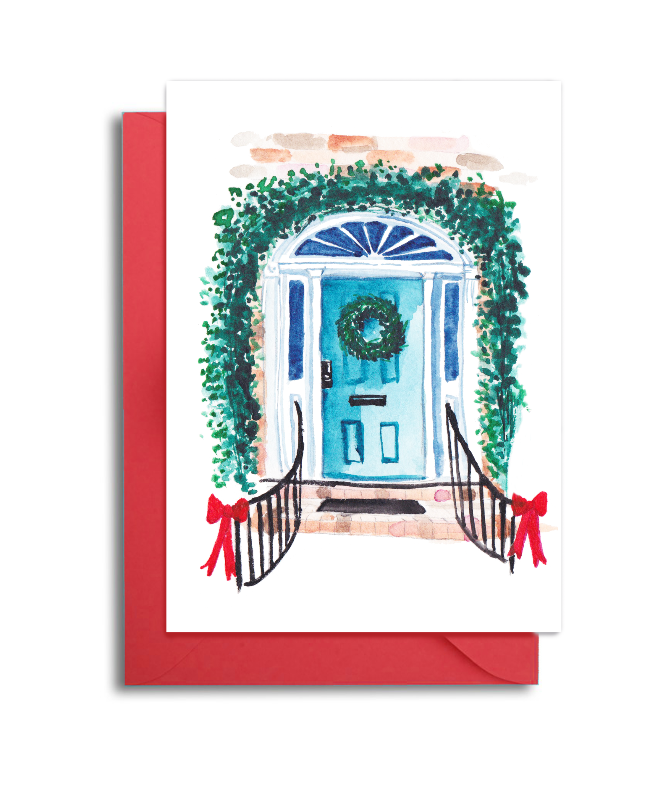 Charleston Doors Christmas Cards