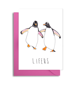 Penguin Lifers Card