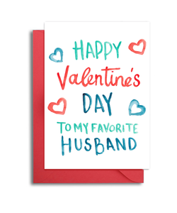 Favorite Husband Valentine
