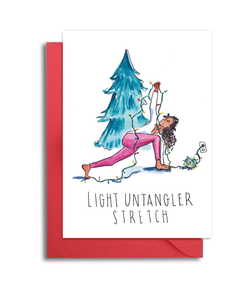 Set of Yoga Friends Christmas Cards
