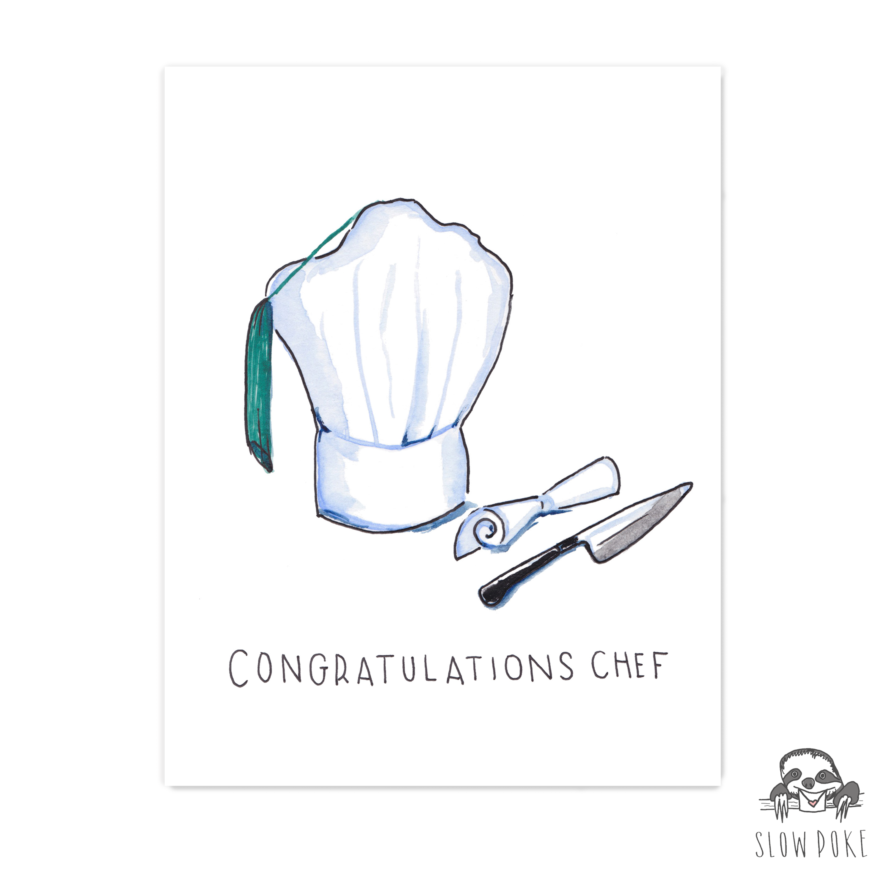 Culinary School Graduation Card