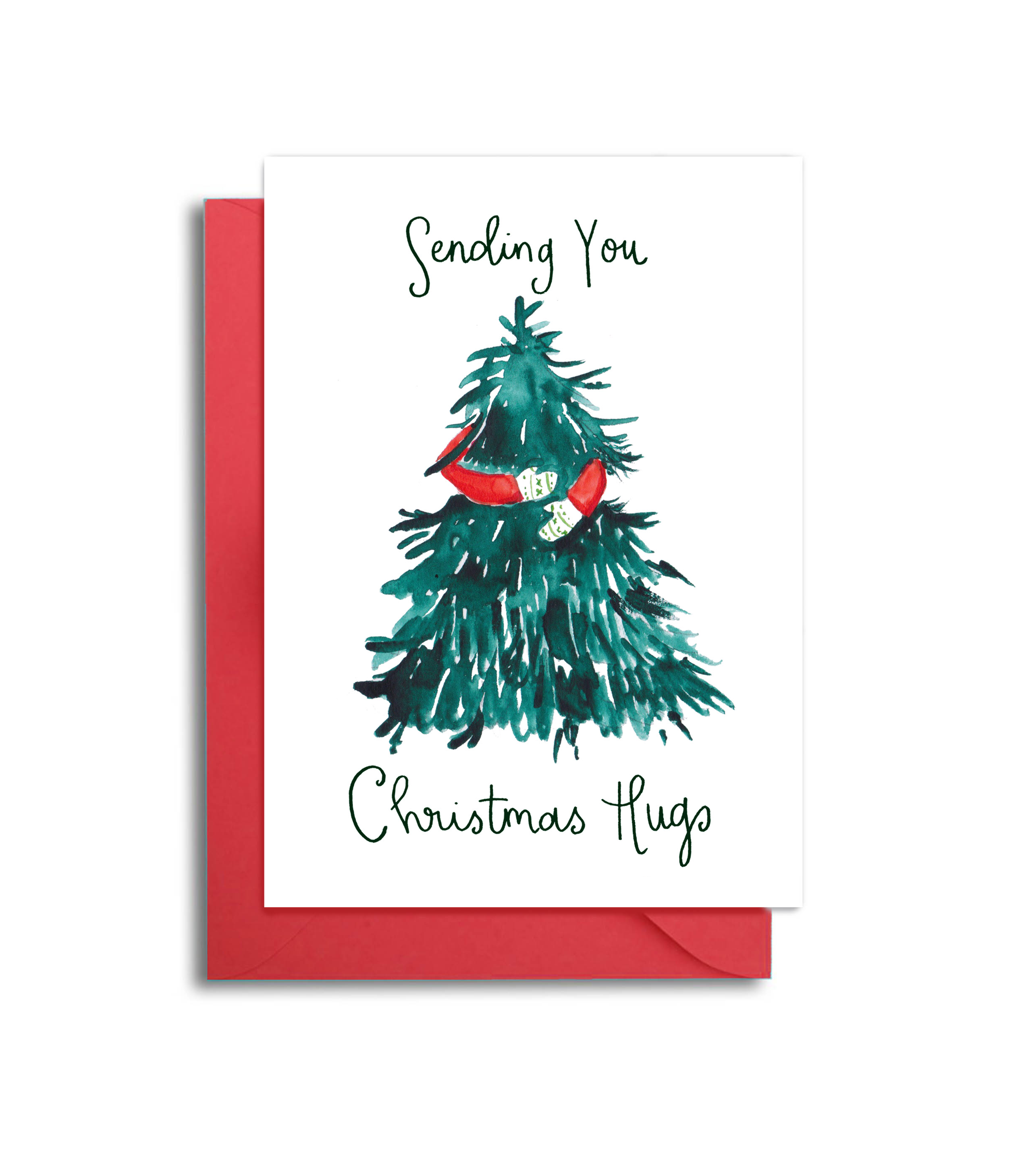 Sending you Christmas Hugs Card