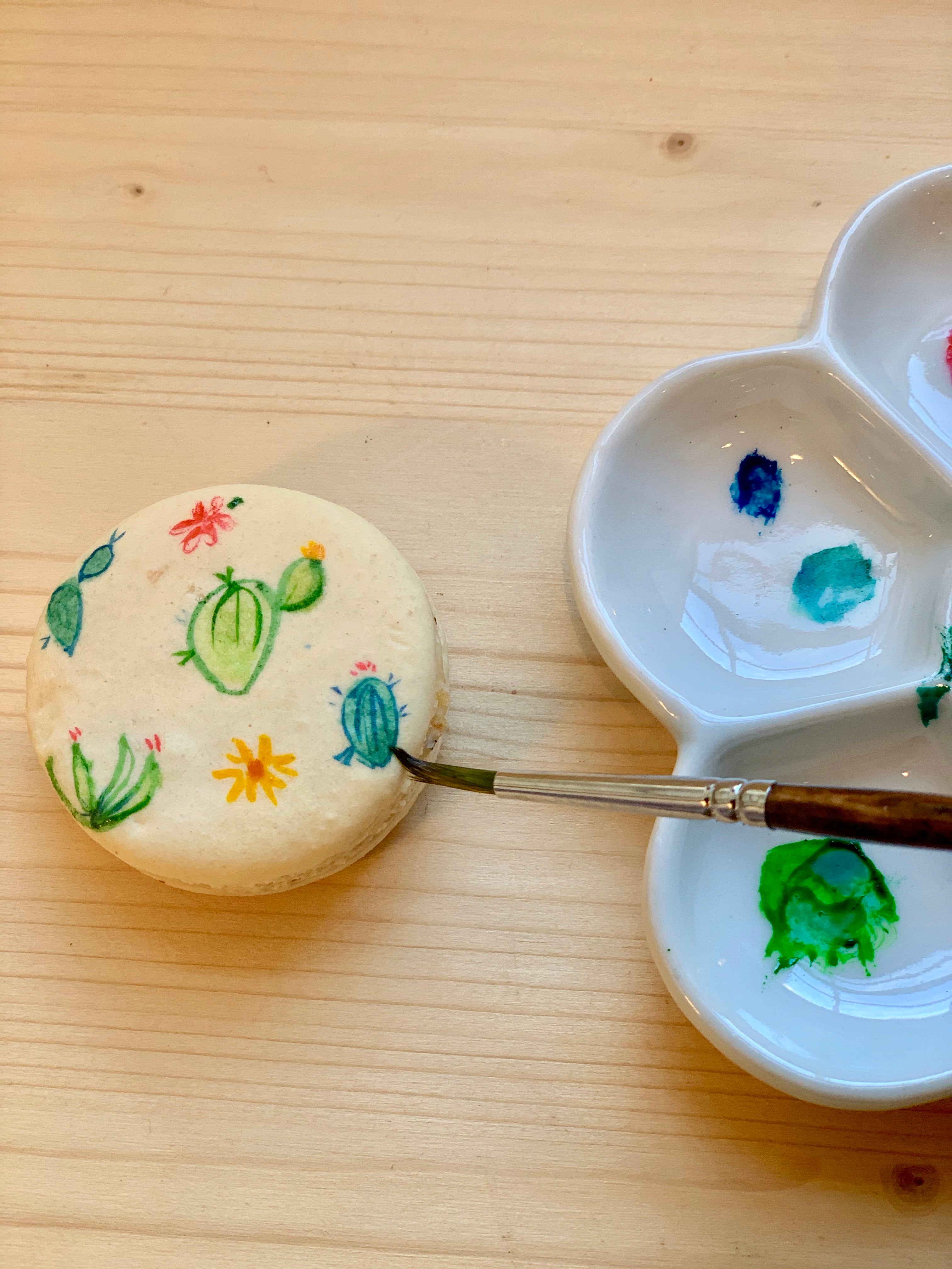 Macaron Painting Workshop - 5 people - February 20th
