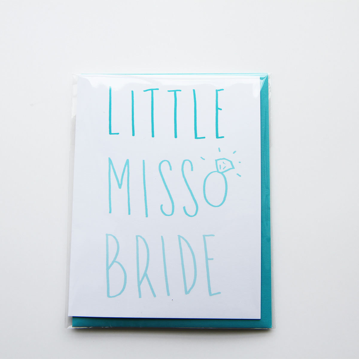 Little Miss Bride Card