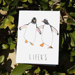 Penguin Lifers Card